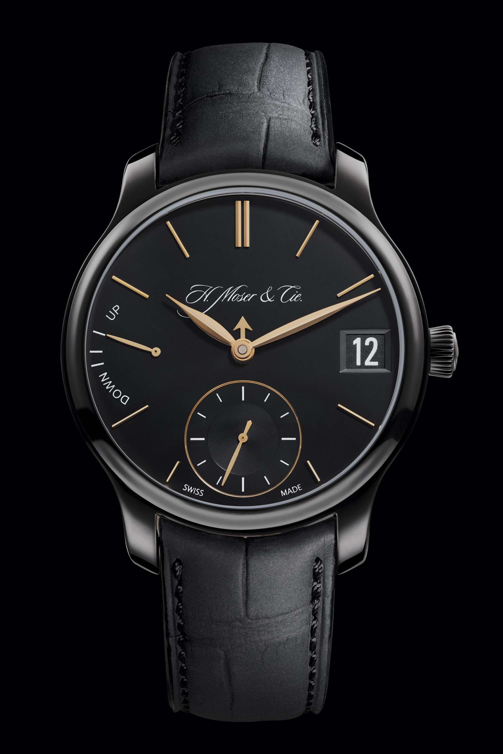 The Ultimate Black Tie Watch: H.Moser & Cie. Perpetual Calendar Black Edition