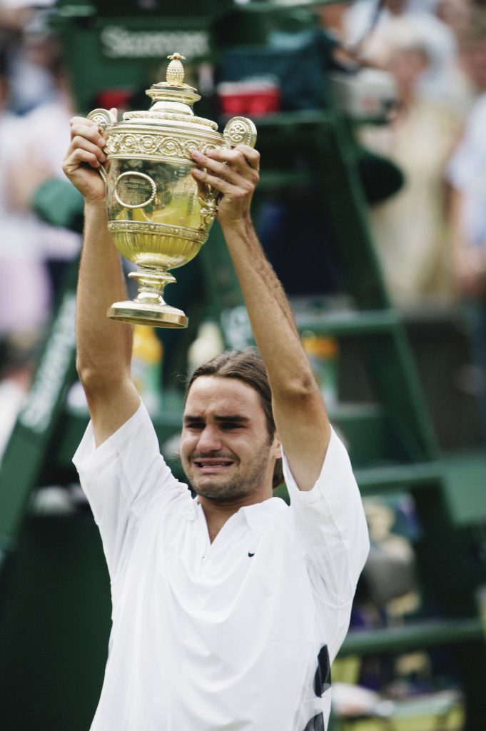Winning Wimbledon in 2003 (Image © Getty Images)