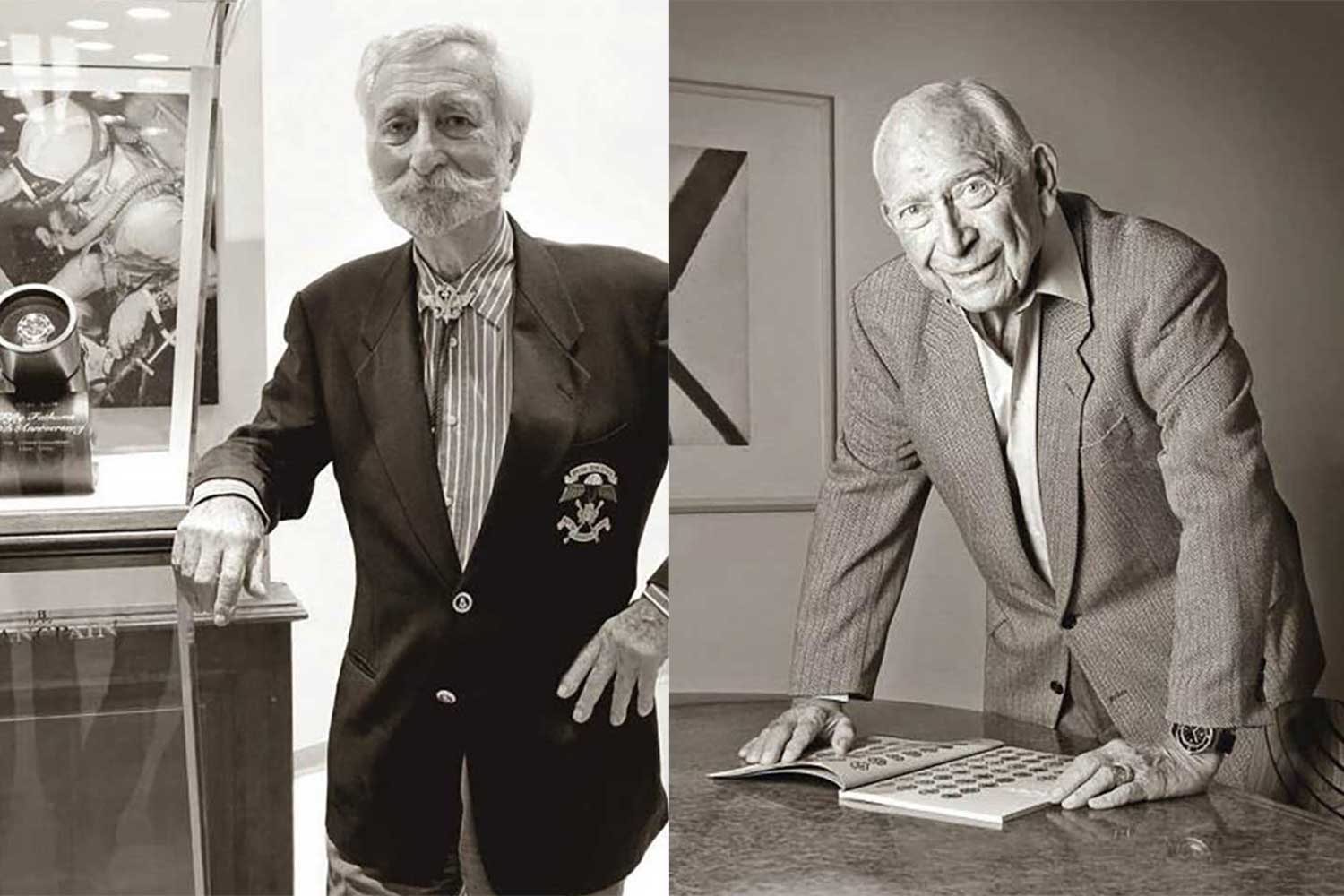 Commander Robert “Bob” Maloubier (left) and Lieutenant Claude Riffaud