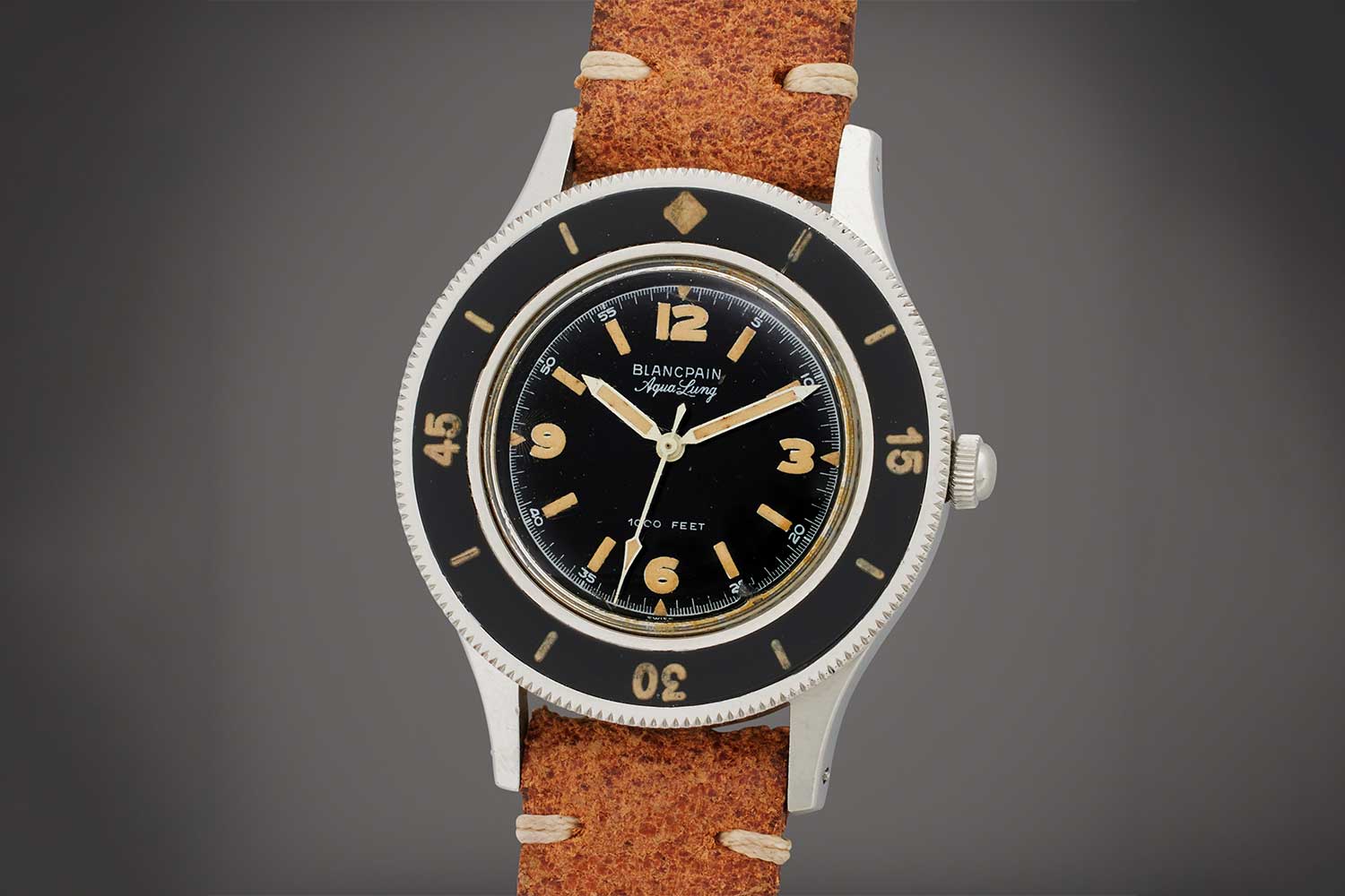 Blancpain Fifty-Fathoms 'Aqua-Lung', circa 1960 (Image: Sotheby's)