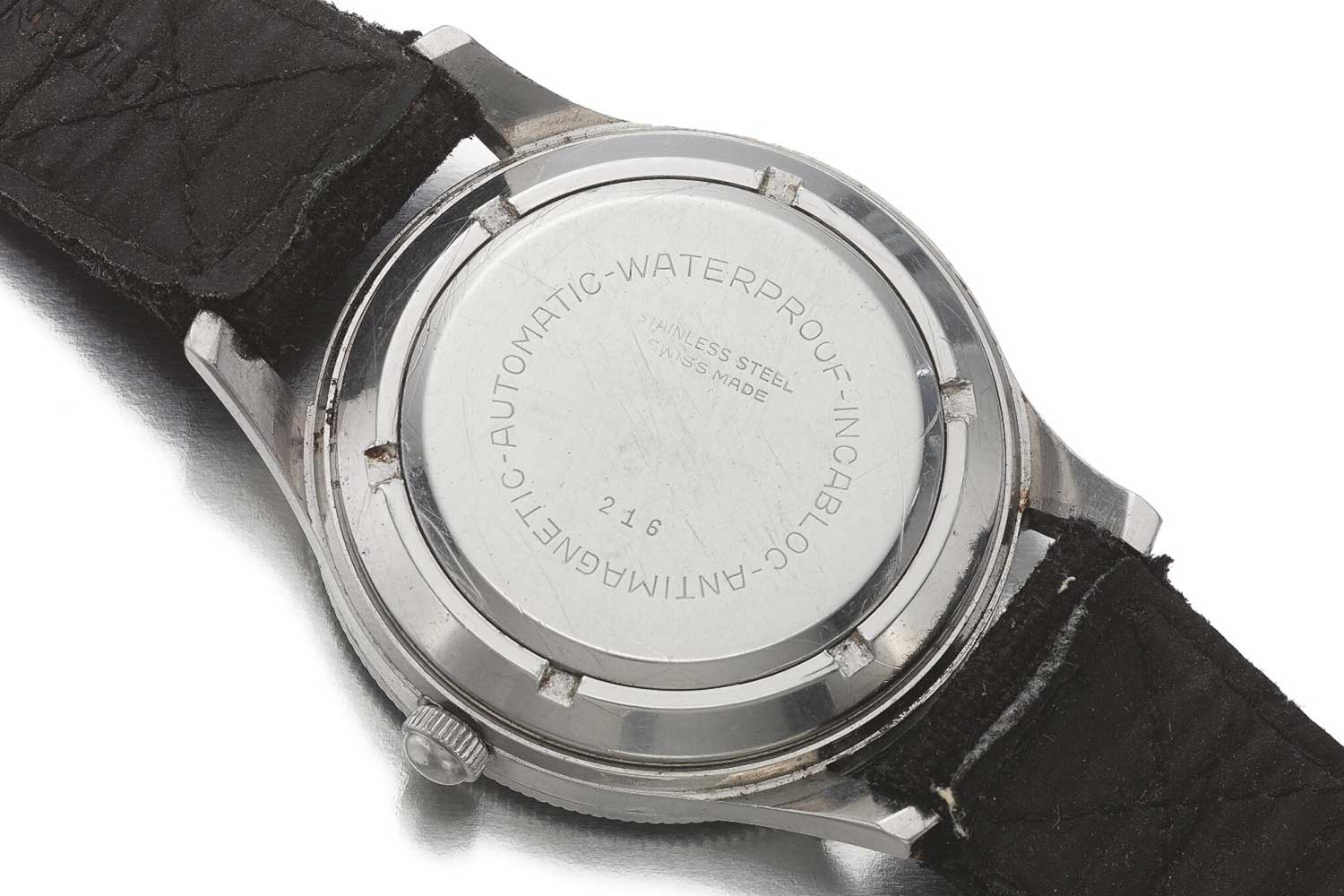 The stainless steel screw-back case (Image: Sotheby's)