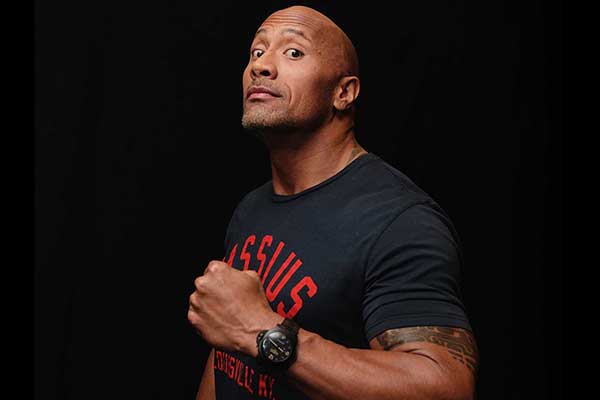 Dwayne &ldquo;The Rock&rdquo; Johnson is sporting a Panerai Luminor 1950 3 Days GMT Automatic Ceramica &ndash; 44mm