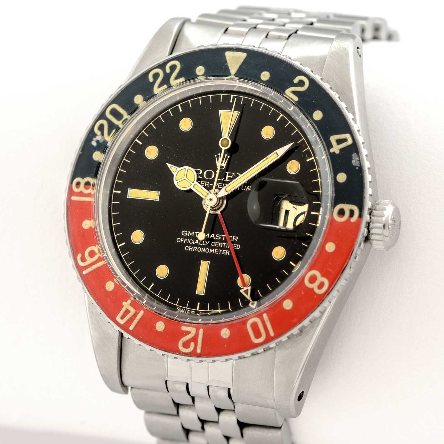 Rolex introduced the GMT-Master reference 6542 in 1954