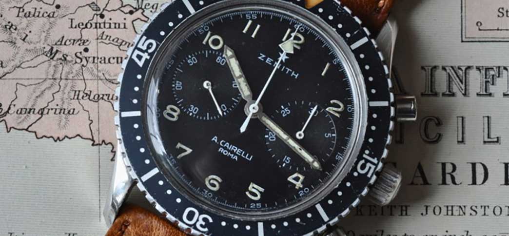 The Zenith A. Cairelli CP-2 chronograph (Image courtesy of Watchuseek member, MMMD)