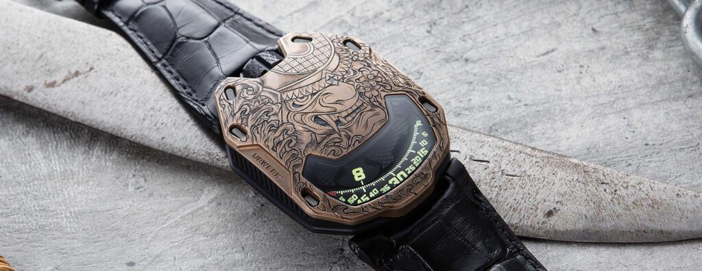 Introducing the URWERK X Revolution UR-105 Bronze Samurai