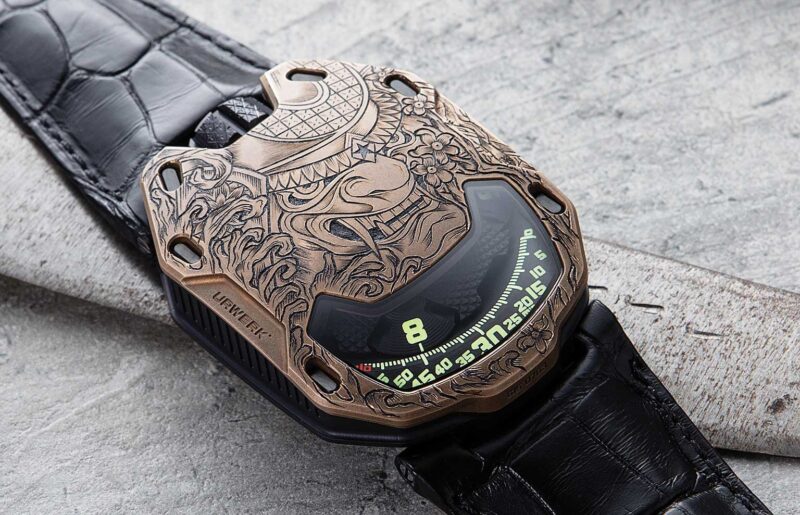 Introducing the URWERK X Revolution UR-105 Bronze Samurai