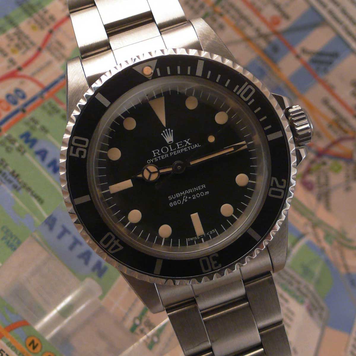 The Rolex Submariner 5513 MAXI Dial MK III (Image: sheartime.com)