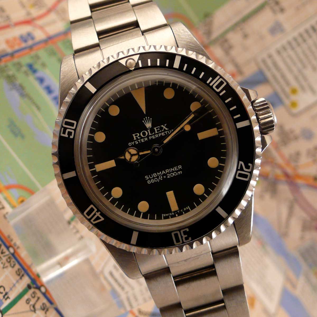 The Rolex Submariner 5513 MAXI Dial MK IV (Image: sheartime.com)