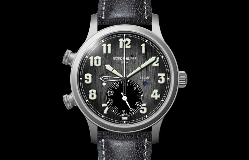 Unique Titanium 5524 Calatrava Pilot Travel Time to be Auctioned for Charity