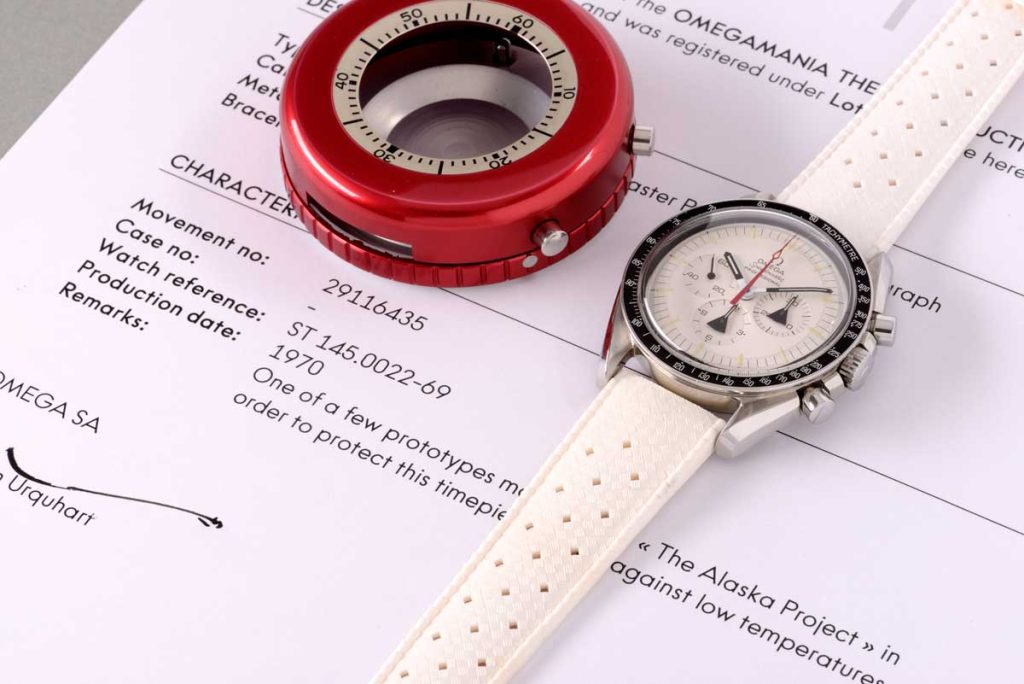 An example of the Alaska II Prototype that sold with Phillips in November of 2016 (Image: phillipswatches.com)