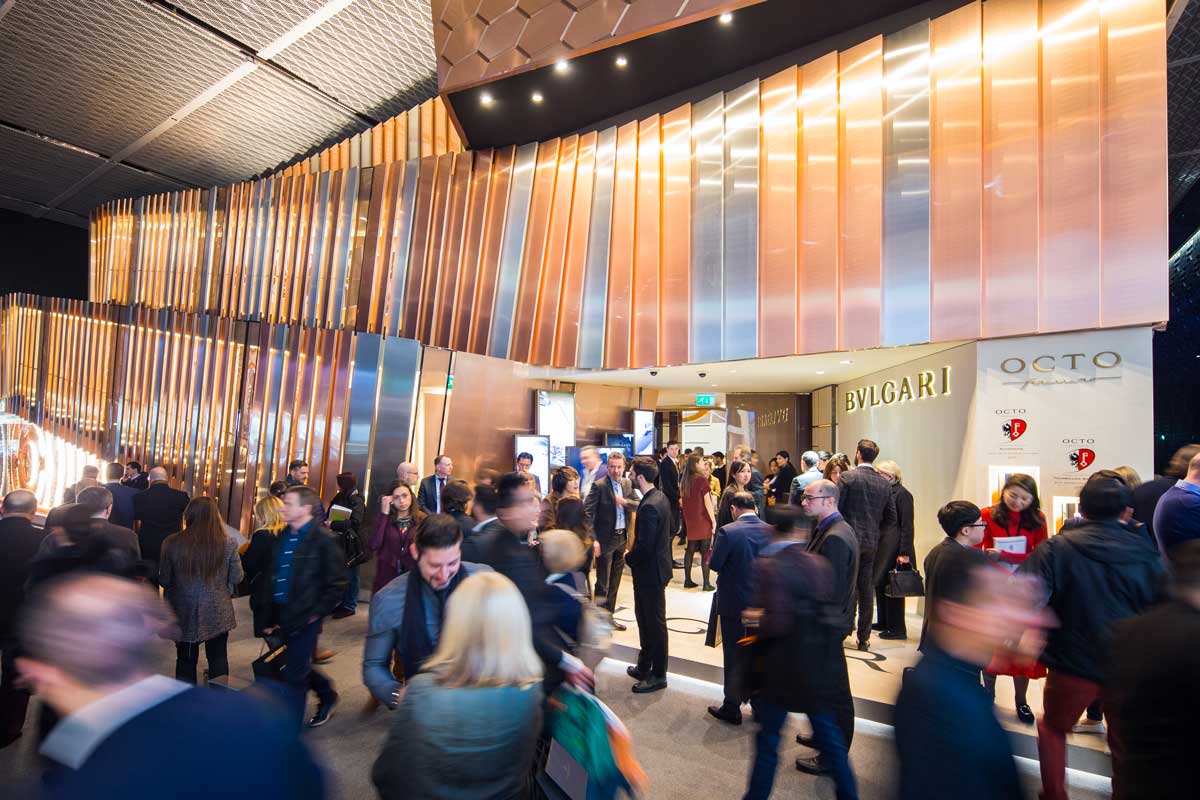 The Bulgari booth at Baselworld 2018