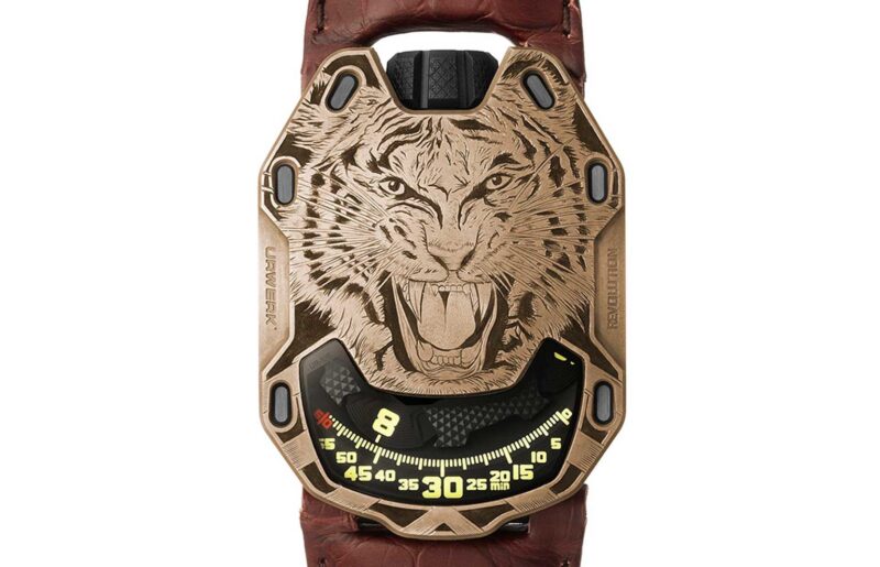 Introducing the URWERK x Revolution UR-105 Bronze Tiger