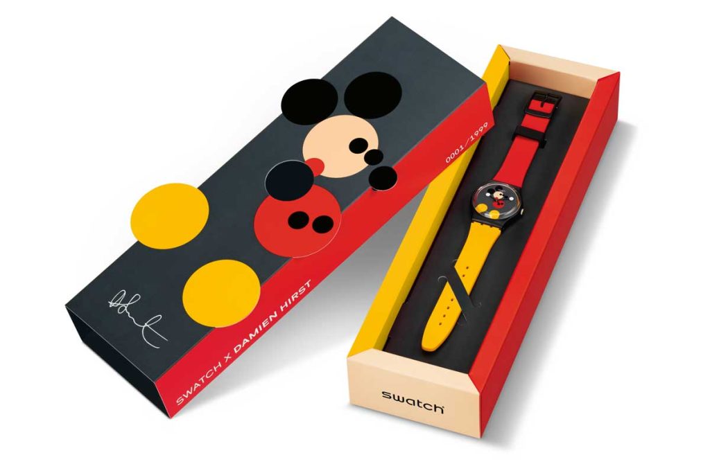 Spot Mickey, limited to 1,999 pieces at USD 185