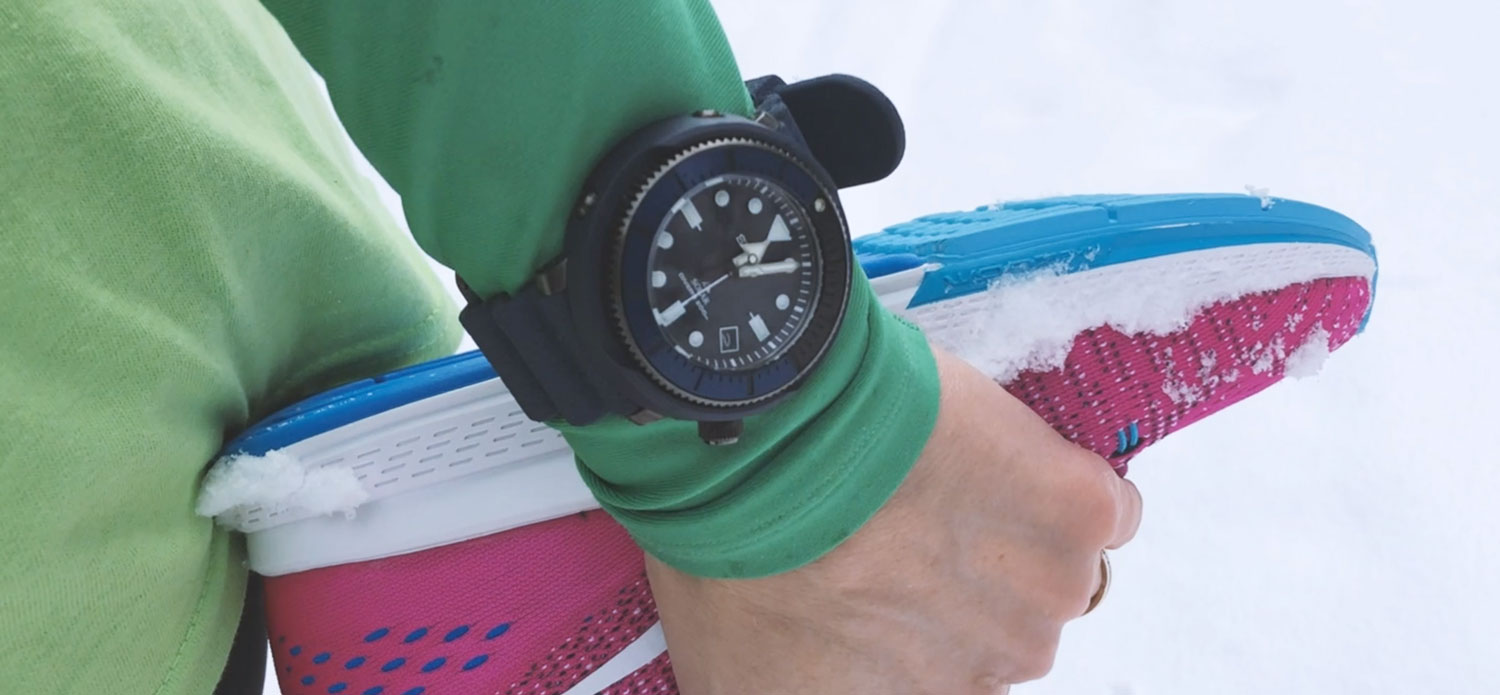 A Run in the Snow with the Seiko Prospex Street Series