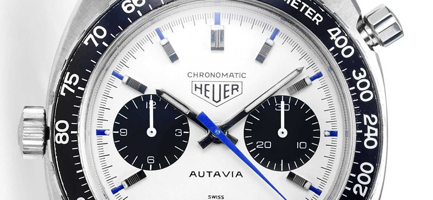 Autavia 'Siffert' Chronomatic Ref. 1163T powered by the Chronomatic automatic, calibre 11
