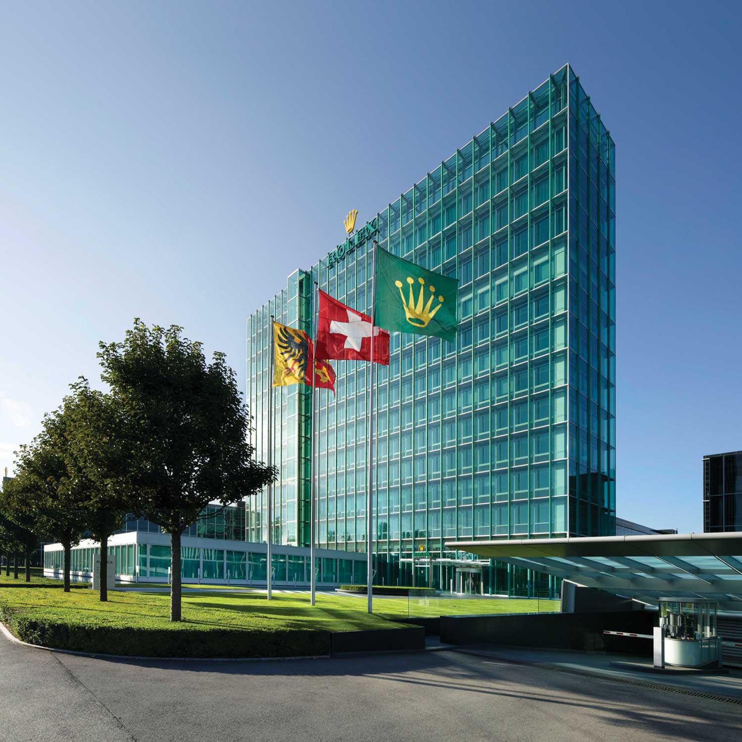 The Rolex facilities in Geneva
