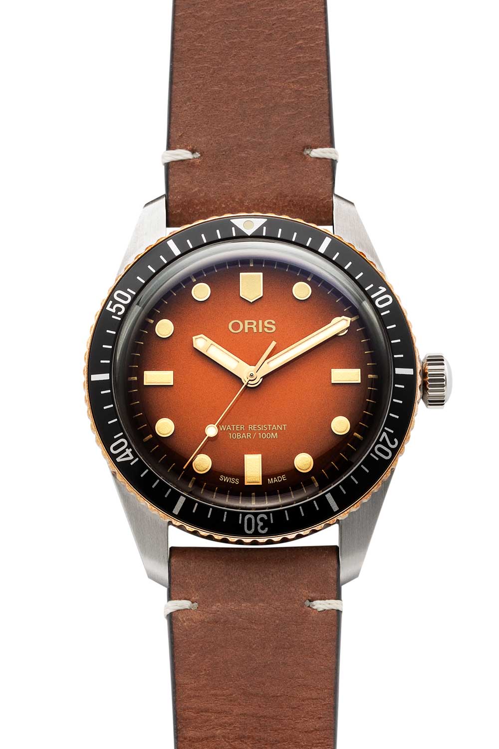 Oris Divers Sixty-Five "Honey" for The Rake and Revolution (Image © Revolution)