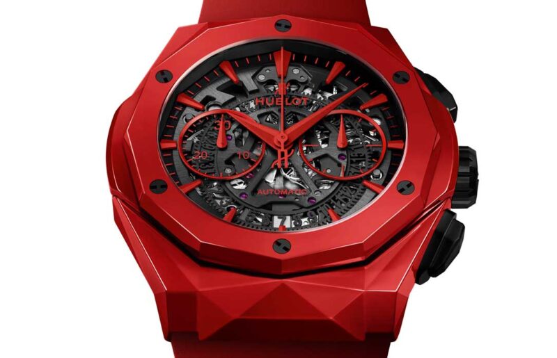 Hublot Classic Fusion Chronograph Orlinksi Red Ceramic