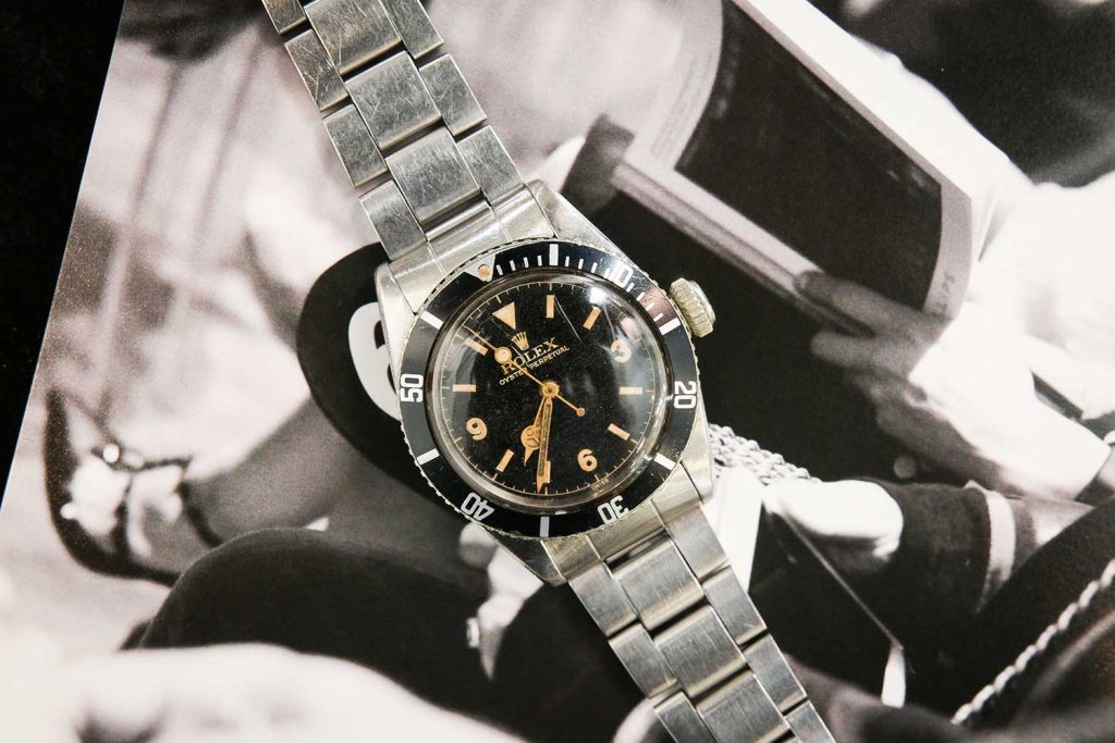 An example of an early Submariner 6200, released in 1954 (Photo: Kevin Cureau)