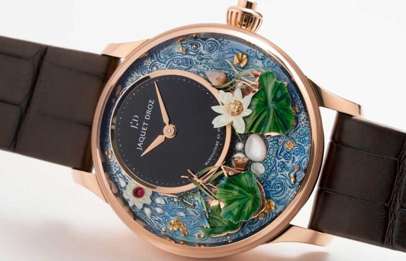 Time to Move: Jaquet Droz Unveils the Grande Seconde Chronograph & the Magic Lotus Automaton