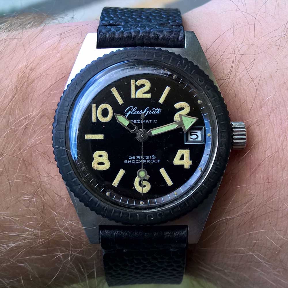 The original Spezimatic Type RP TS 200. Image by @rarevintagewatches on Instagram