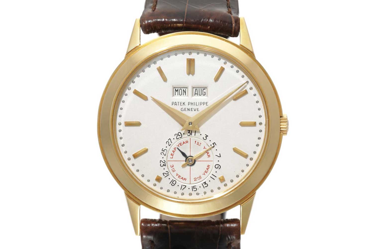 Unique ref. 3448 with leap year in place of moon phase
