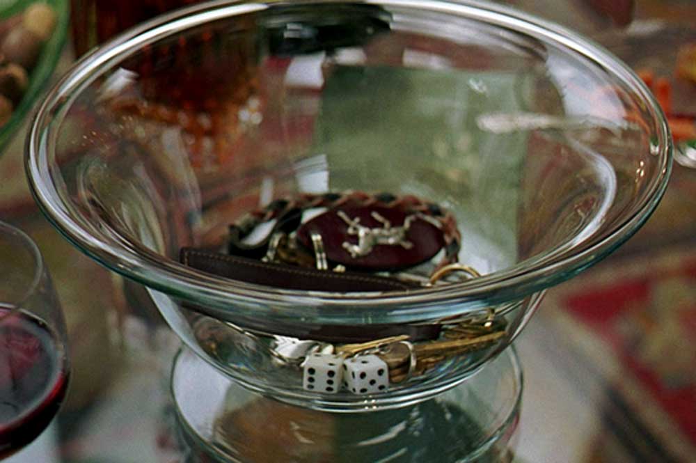 Not so innocent: a bowl of car keys, from Lee Ang’s 1997 film, The Ice Storm