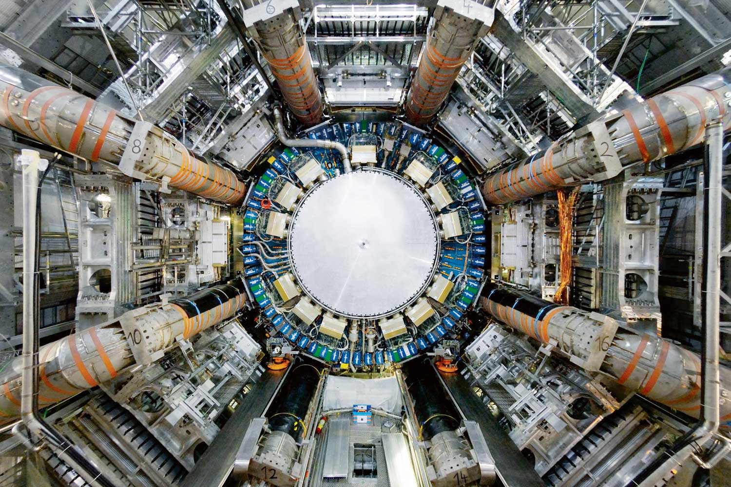 ATLAS particle detector at the Large Hadron Collider, CERN