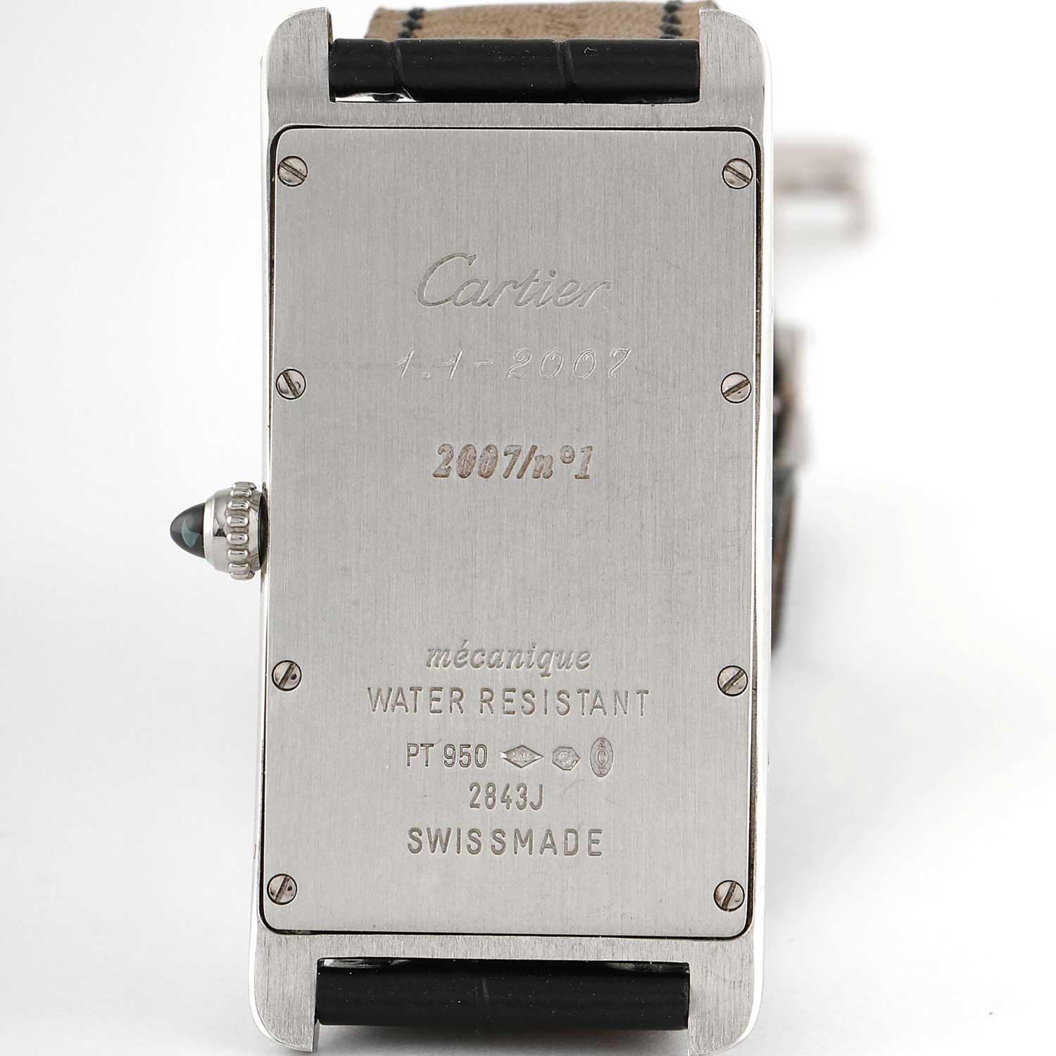 Lot 145 – Platinum Cartier Cintree