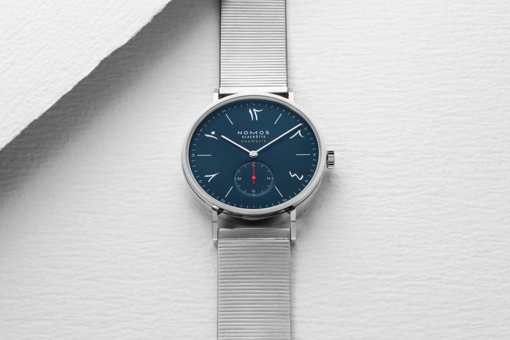 Nomos Red Dot (Midnight Blue) 2019 for The Hour Glass’ 40th Anniversary (Image © Revolution)