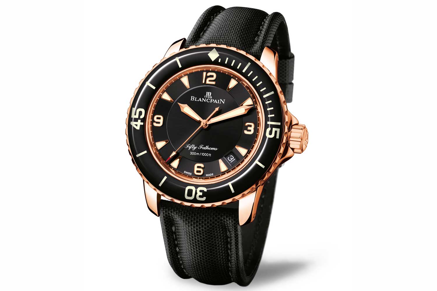 Blancpain Fifty Fathoms Automatique in red gold