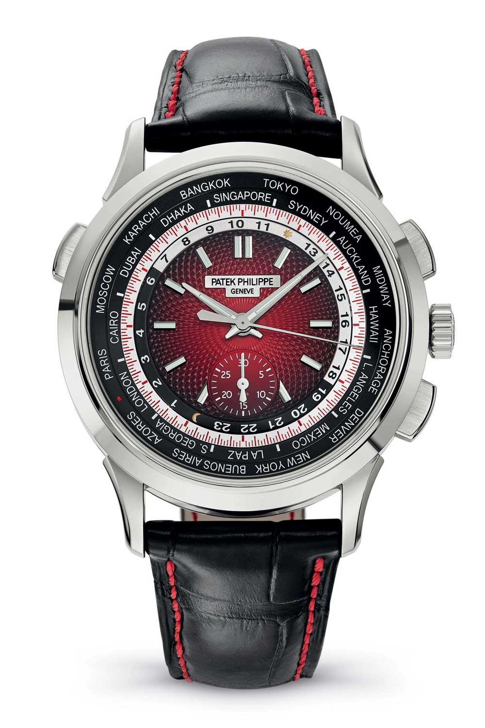 Ref. 5930 – World Time Chronograph Singapore 2019 Special Edition. Limited to 300 pieces.
