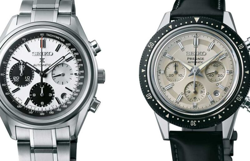Seiko Celebrates Chronograph History with December Duo