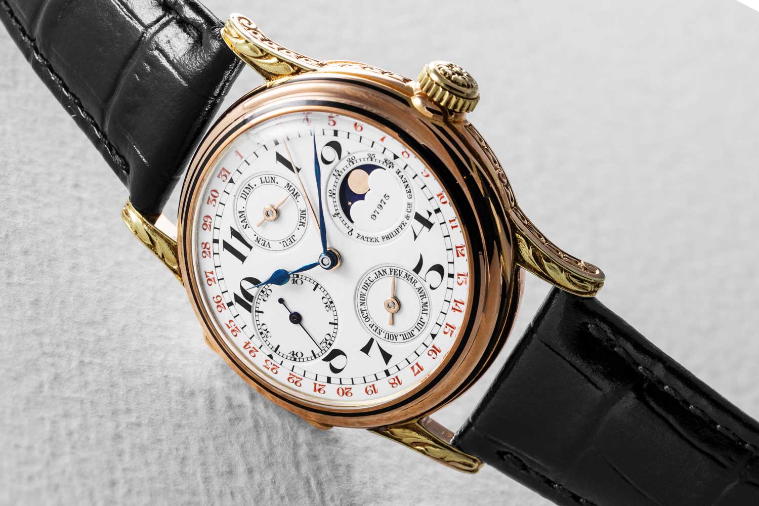 Patek Philippe 97975: The First Wristwatch with Perpetual Calendar (Image © Revolution)
