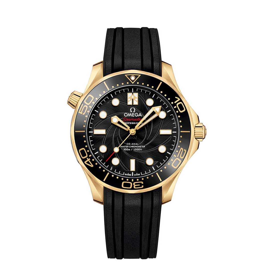 OMEGA James Bond Limited Edition Set 42mm 18k yellow gold Seamaster Diver 300M
