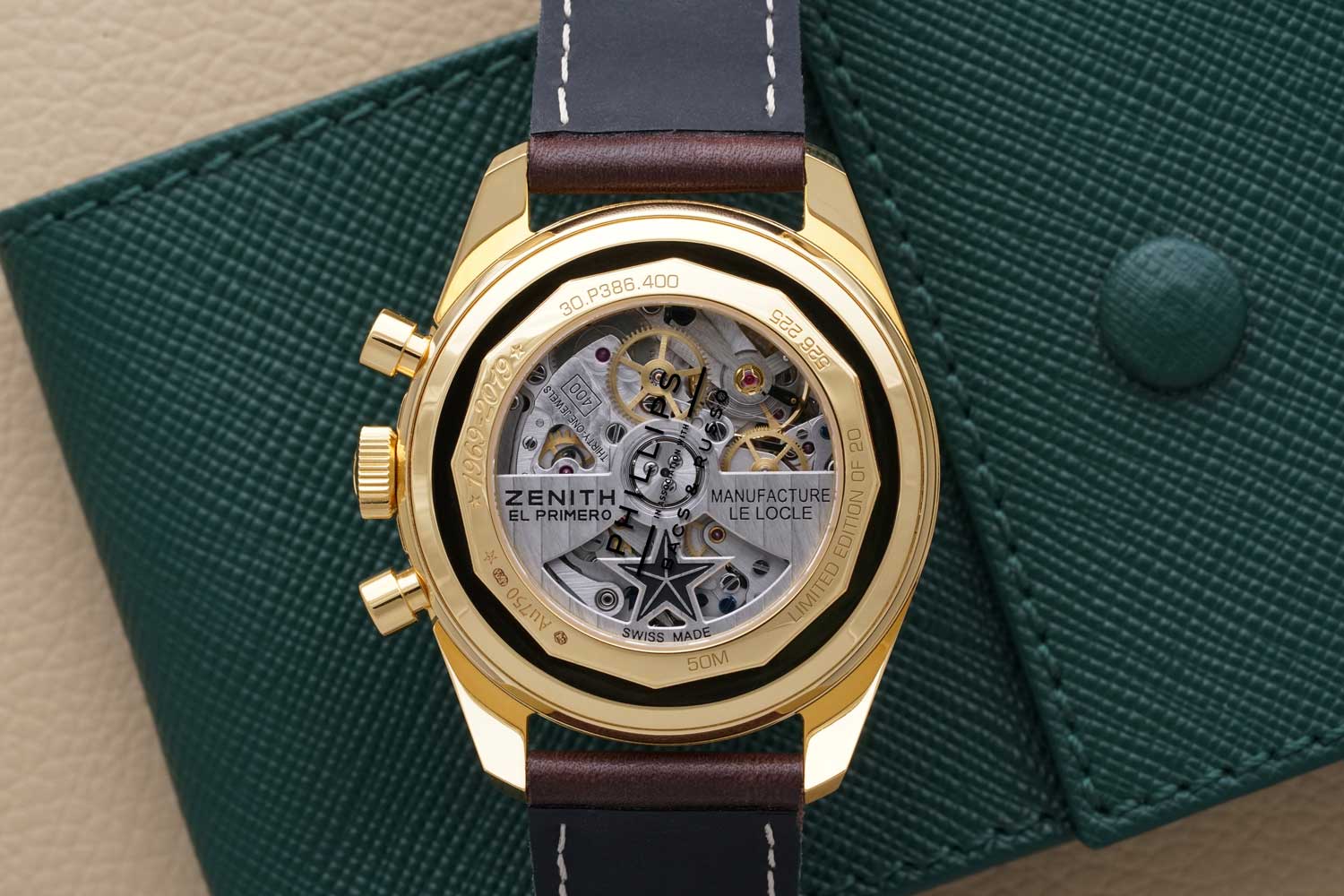 El Primero A386 Revival – Yellow Gold (Image: Phillips Watches)