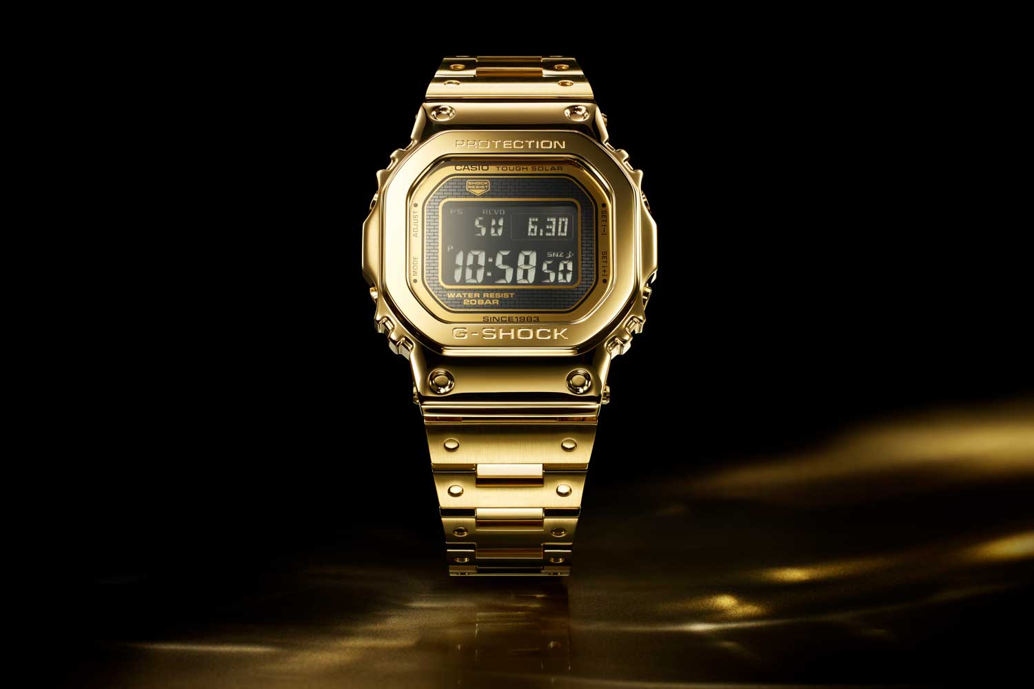 35 piece limited 18K Gold G-SHOCK G-D5000-9