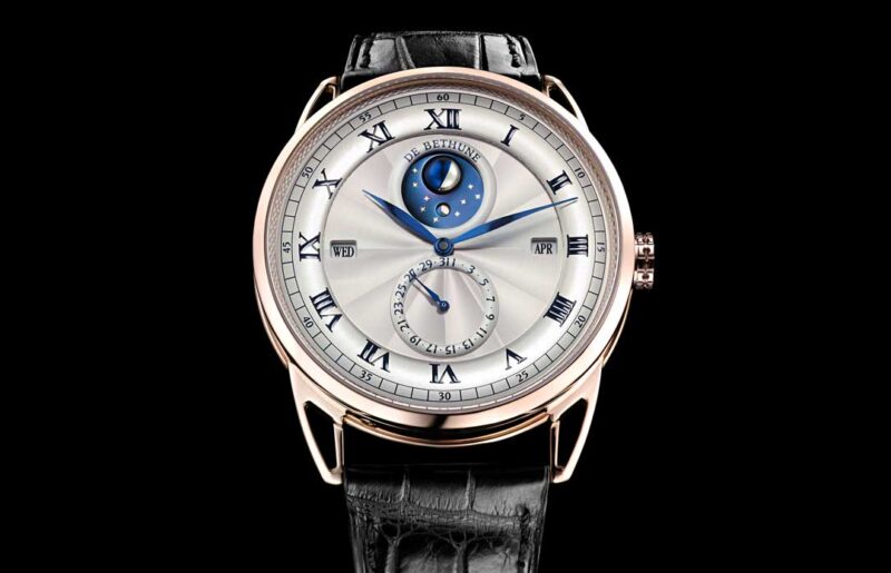2010: De Bethune DB25QP, the first QP with 3D Moon Phase