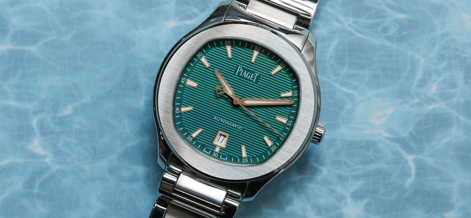 Piaget Polo S in Green (Image © Revolution)