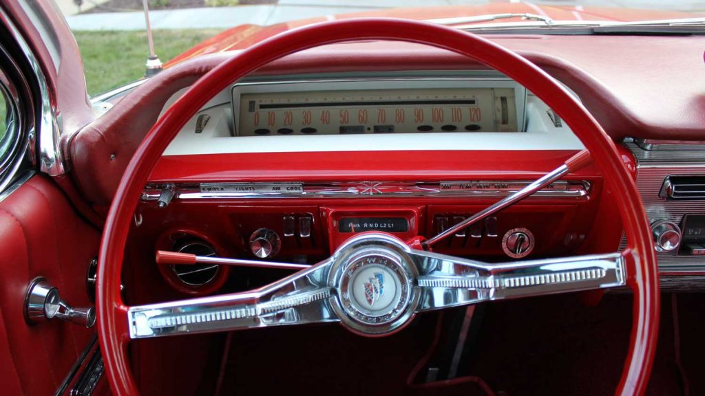 Speedometer on a 1961 Buick Electra (Photo: Mecum Auctions)