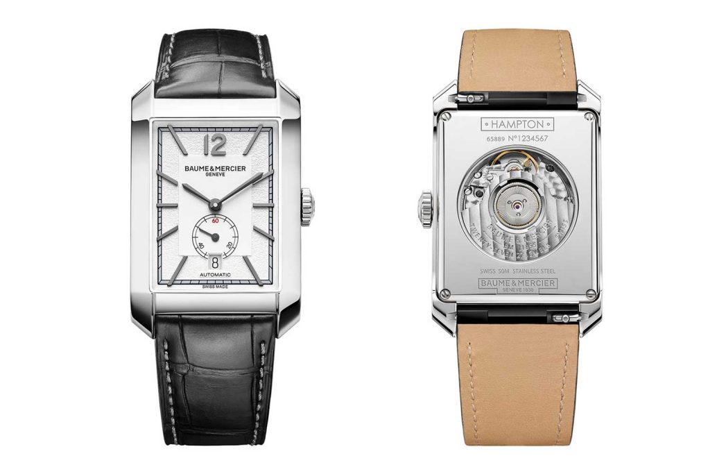 The Hampton Large Small Seconds Automatic in steel.