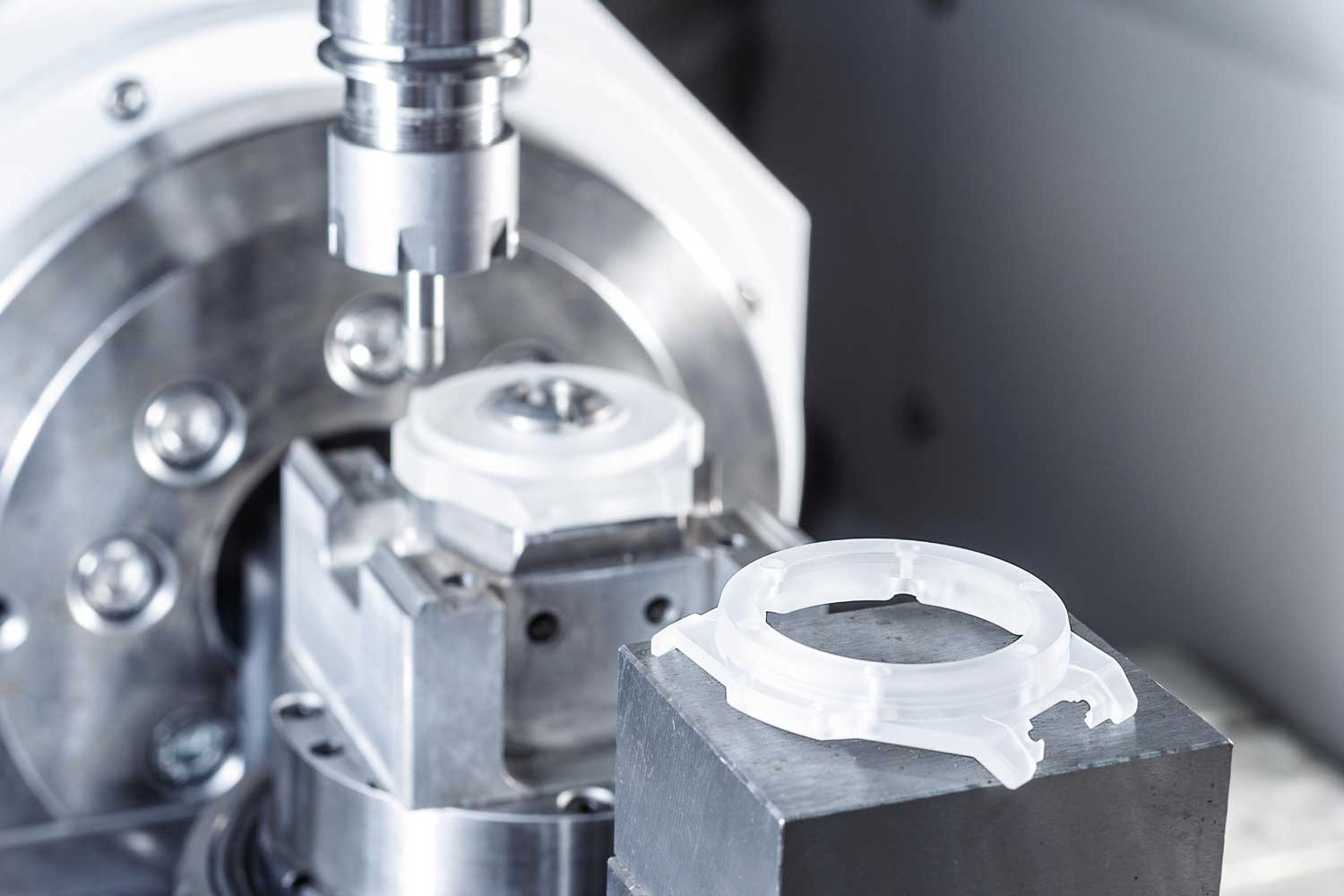 The machining of sapphire crystal cases is a time-consuming process