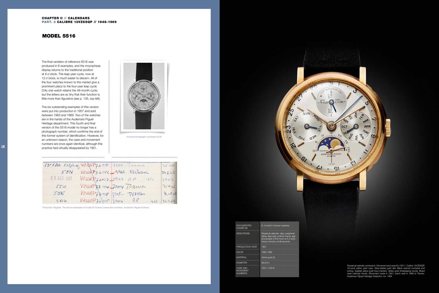 Pages from the 
Audemars Piguet 20th Century Complicated Wristwatches, collective work by Audemars Piguet