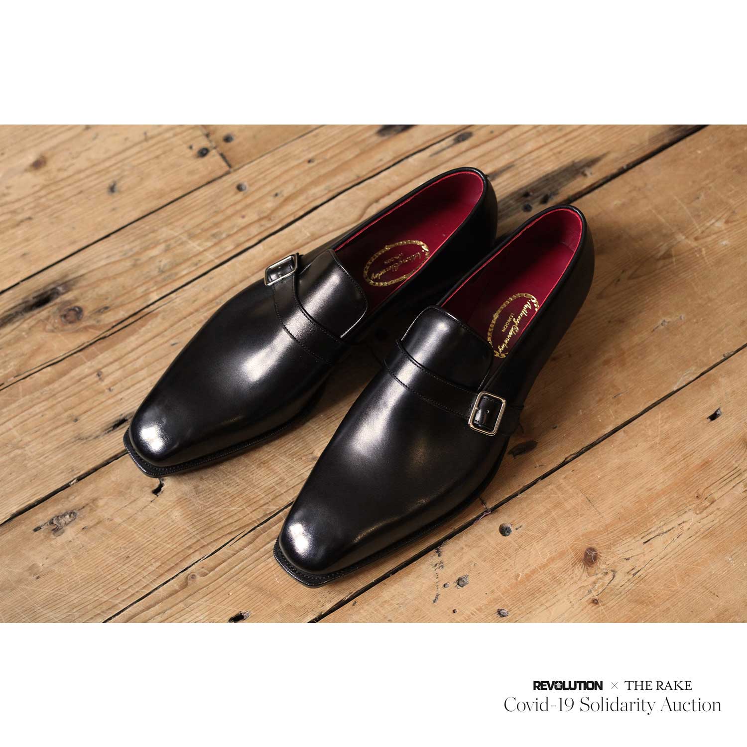 George Cleverley Bespoke Shoes for Revolution x The Rake Covid-19 Solidarity Auction