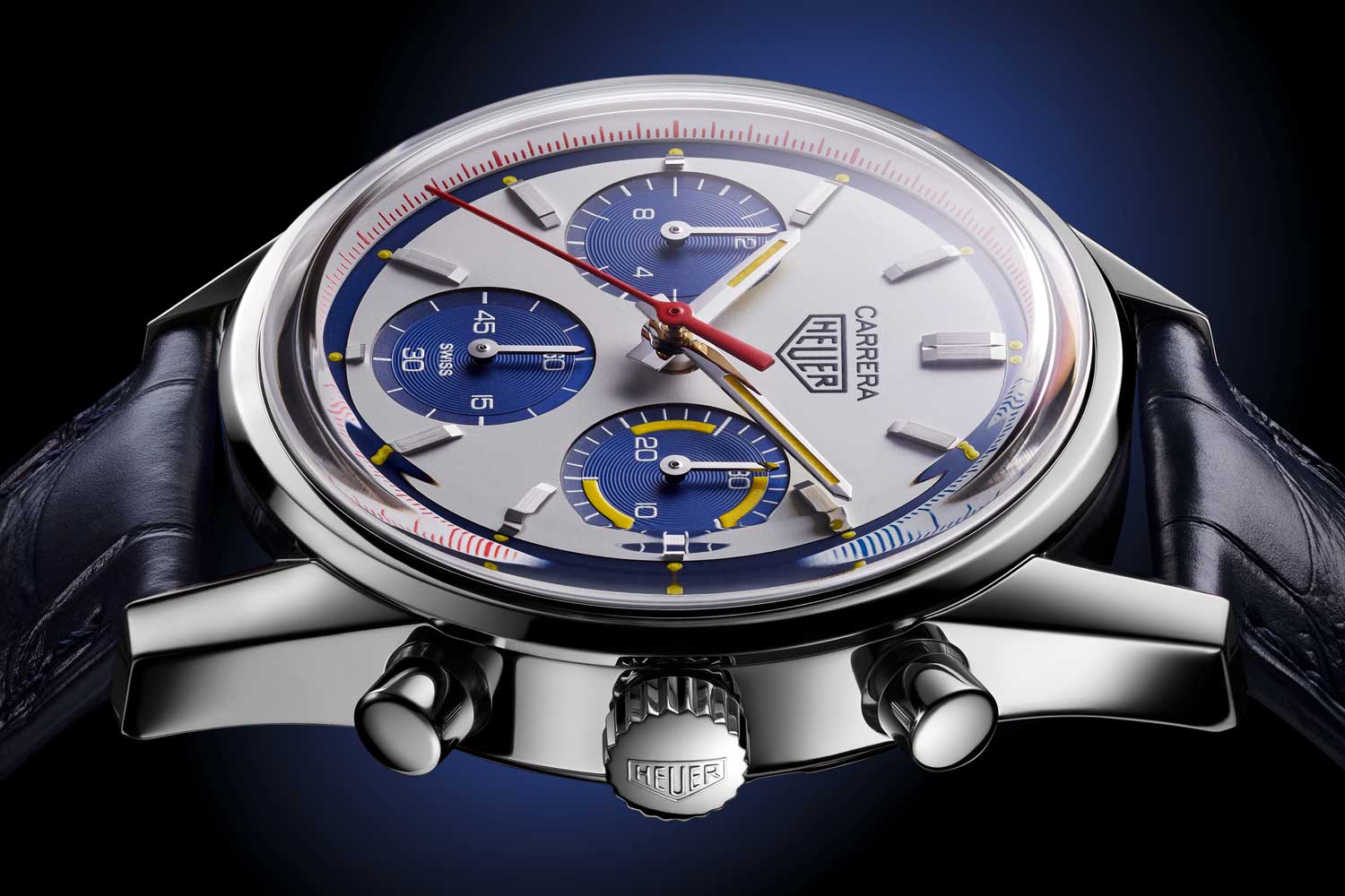 TAG Heuer Carrera 160th Montreal Edition inspired by the 1972 White Heuer Montreal, reference 110.503W