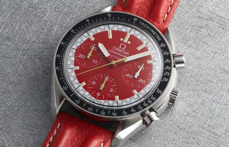 1996 Racing Speedmaster Reduced Launched by Michael Schumacher