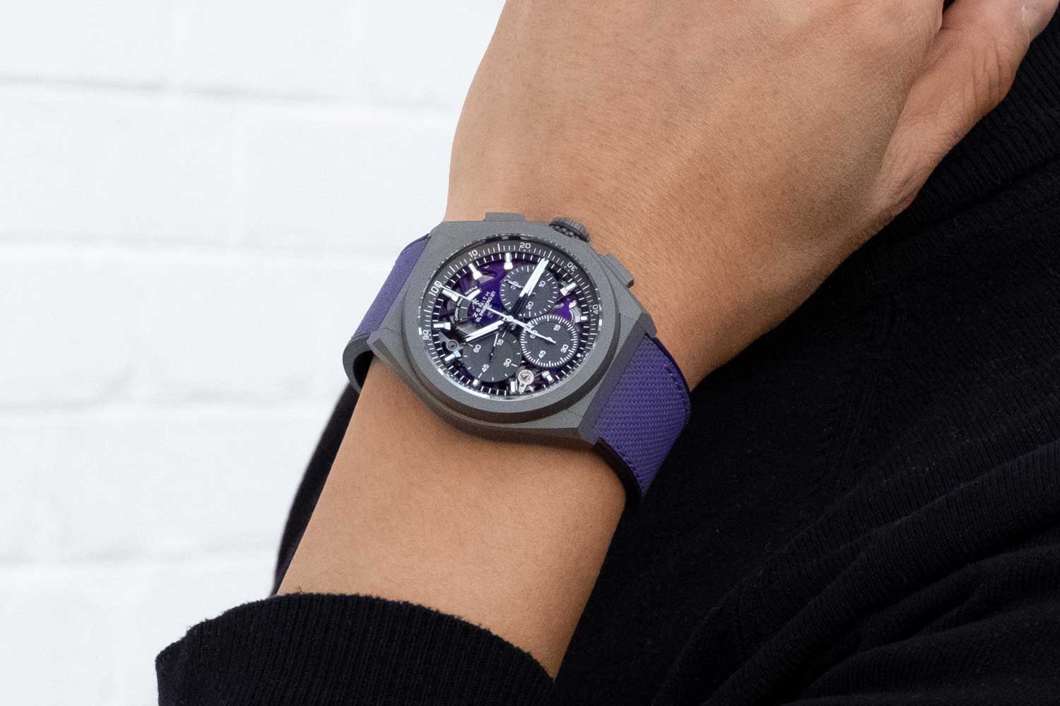 The all new Zenith Defy 21 Ultraviolet