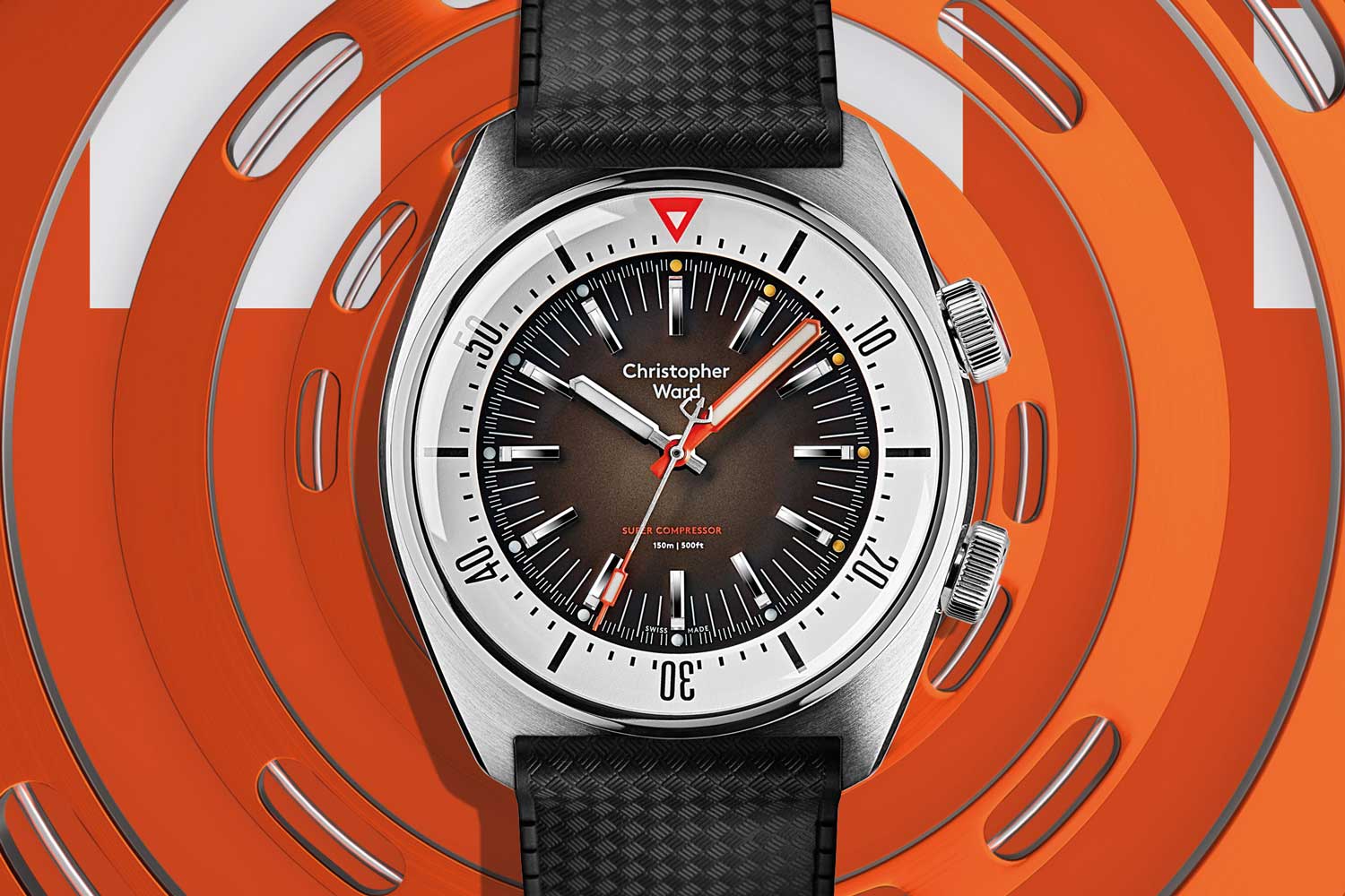 Christopher Ward’s new C65 is a super compressor dive watch based on a 1950s patent