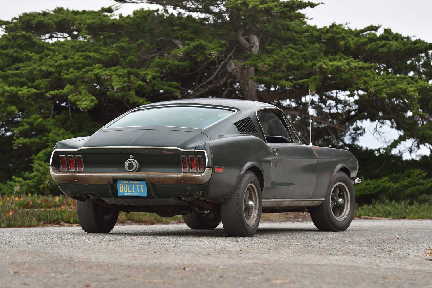 The McQueen Bullitt Mustang GT 390 Fastback was sold for $3,740,000 at Mecum Kissimmee 2020 and became the most valuable Ford Mustang in the world (Image: bullitt.mecum.com)