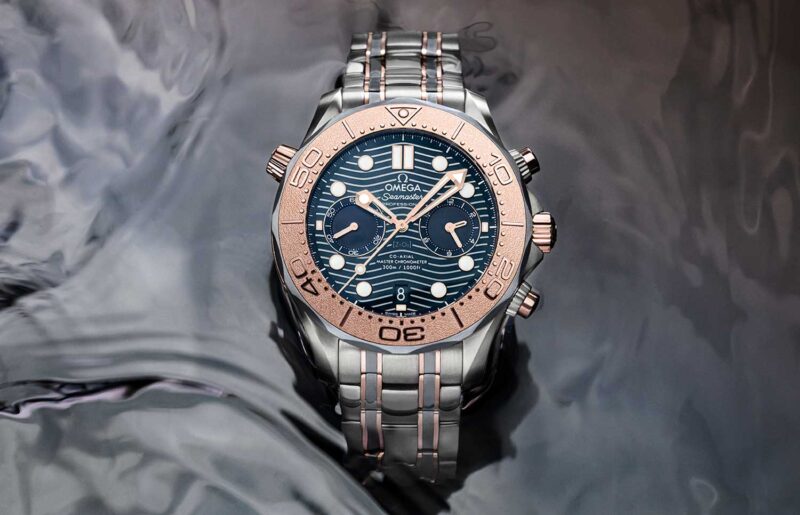 Introducing the Omega Seamaster 300M Chronograph in Gold, Titanium & Tantalum